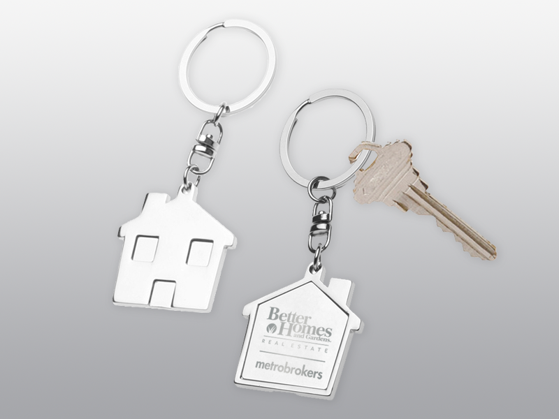 Metal Keychain - Metro Brokers Supply